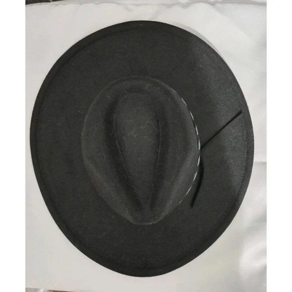Free People Kimi Rancher Hat Black OS NWOT